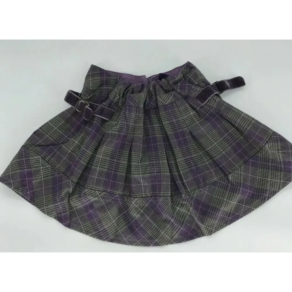 Cherokee girl’s plaid